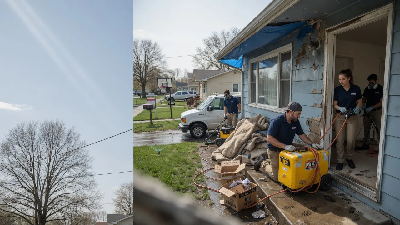 Basement Flood Cleanup in Rocky Comfort, MO near me